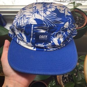 OBEY five panel hat